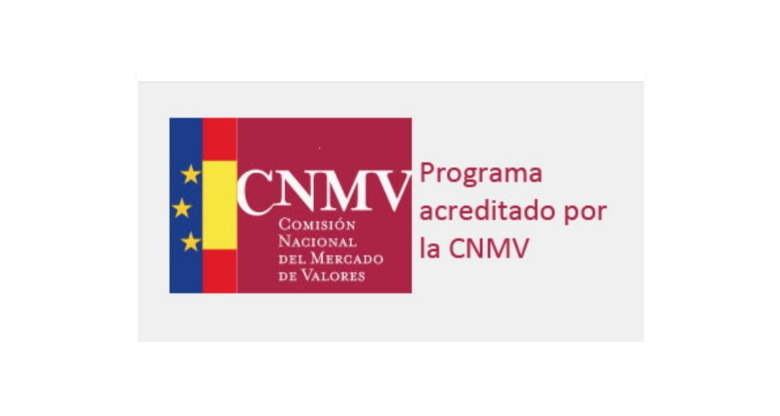 Programa acreditado por la CNMV